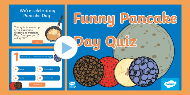FREE! - Pancake Day Quiz (teacher made) - Twinkl FREE! - Pancake Day Quiz (teacher made) - Twinkl