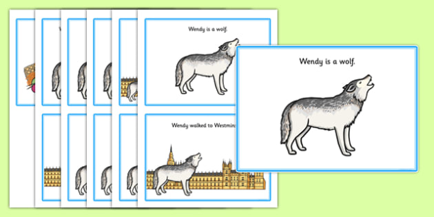 Initial w Story (teacher made)