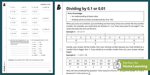 my homework lesson 8 divide with 0 and 1