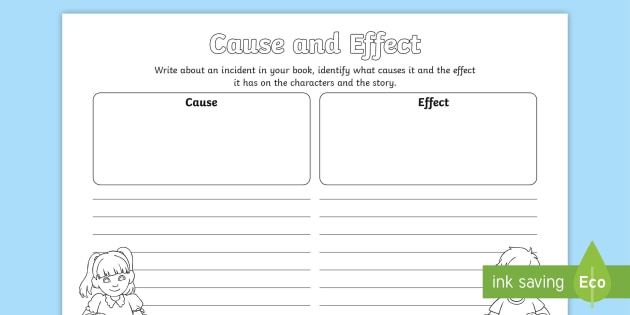 Cause And Effect Worksheets (Hecho por educadores)
