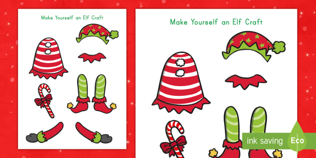 Elf Yourself Free Printable Template