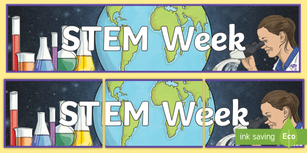 Ks2 Stem Week Display Banner