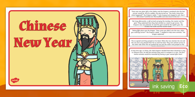 Chinese New Year Story Printable Posters Primary Resource