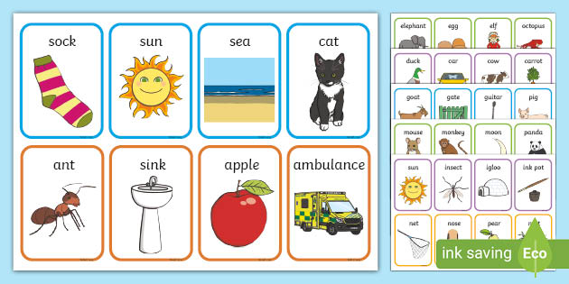 Odd One Out Sounds Activity Cards teacher Made 