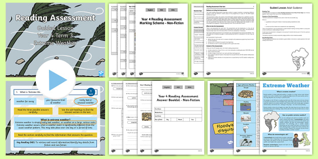 Year 4 Term 3 Non-Fiction Reading Assessment Guided Lesson Teaching Pack