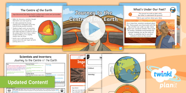 Science: Scientists And Inventors: Journey To The Centre Of The Earth ...