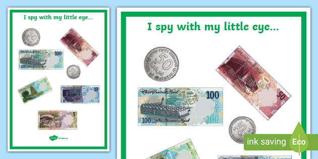 qatar money i spy activity teacher made