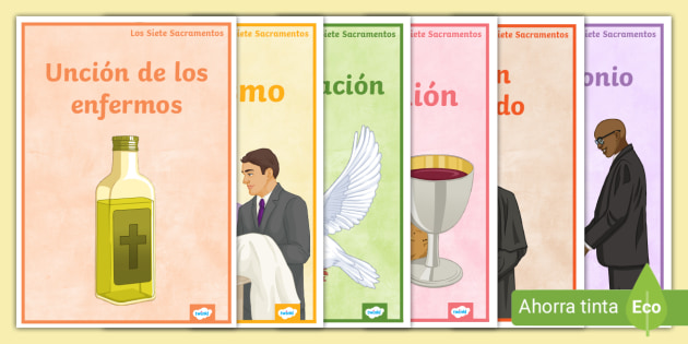 Imágenes de los 7 sacramentos - Afiches para niños - Twinkl im-genes-de-los-7-sacramentos-afiches-para-ni-os-twinkl