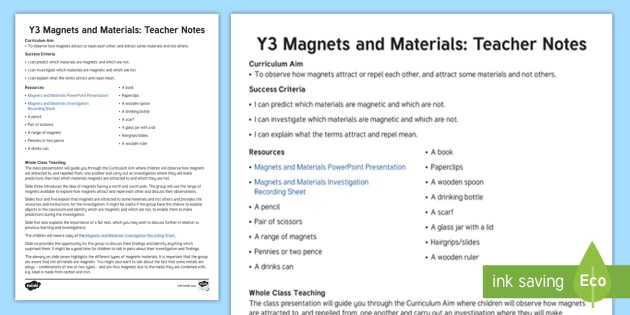 teaching children about magnets