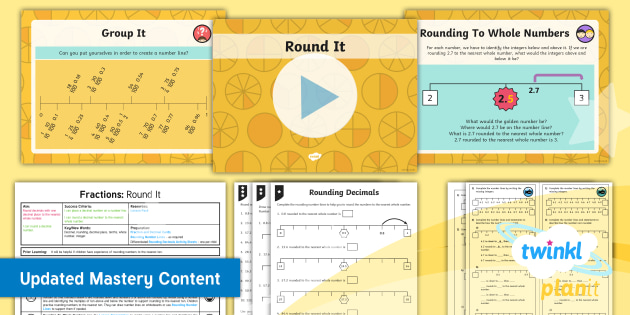 Year 4 Rounding Decimals Lesson Pack (teacher Made)