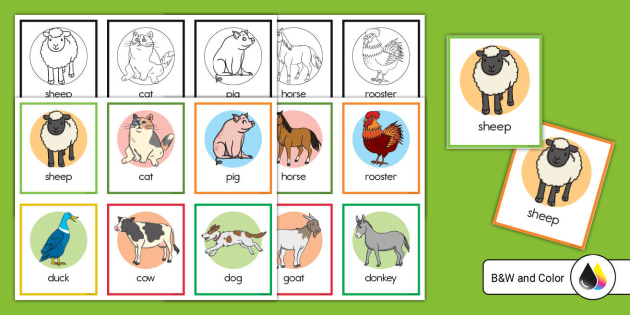 Farm Animals Matching Game (phát triển bởi giáo viên)