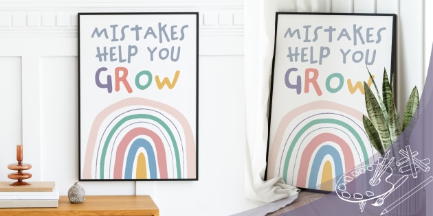Mistakes Are My Superpower: A kids' coloring book with positive messages  about mistakes and learning | A great growth mindset activity for  confidence