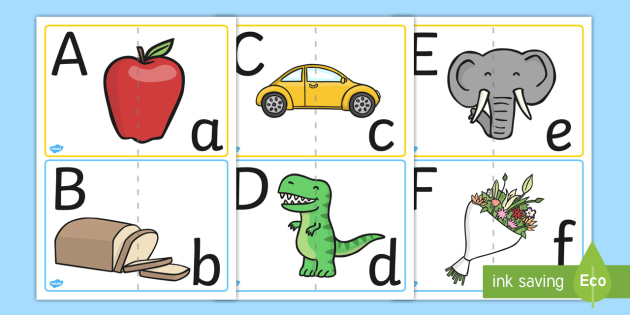 Australia Upper and Lower Case Letter Matching Activity - Upper and Lower