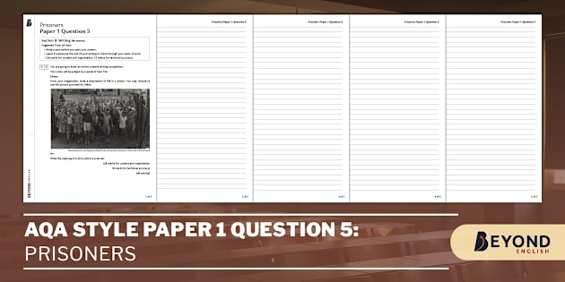 Aqa Gcse English Language Paper 1 Question 5 Model 960x720