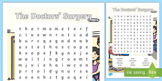 The Good Doctor Word Search