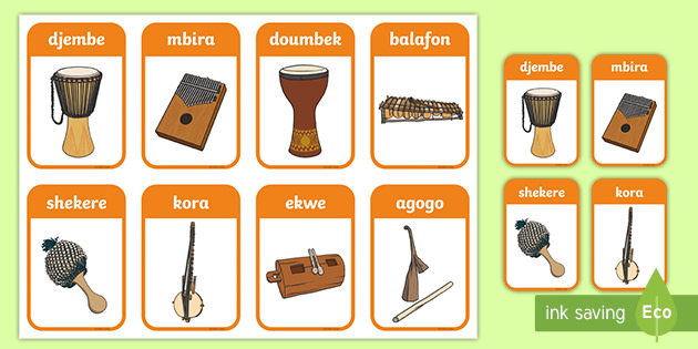 Musical from African Countries - | Music Resources