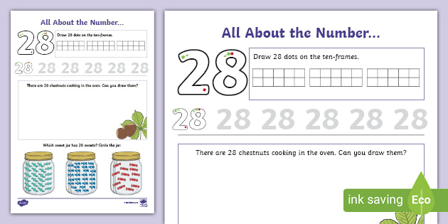 all-about-the-number-28-worksheet