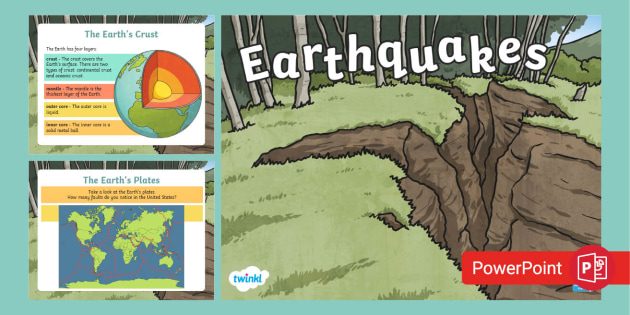 KS2 Earthquakes PowerPoint | Earth Fault Lines | Twinkl