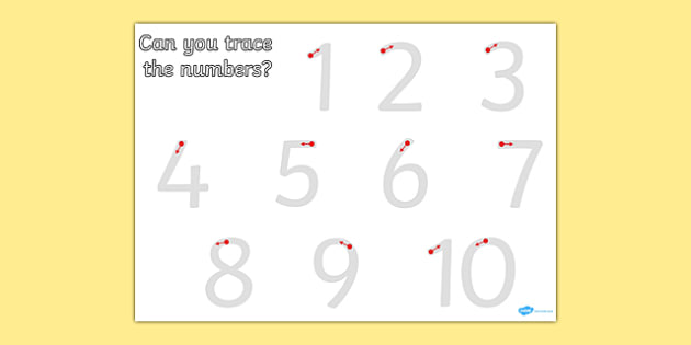 Free Printable Number Formation Worksheets