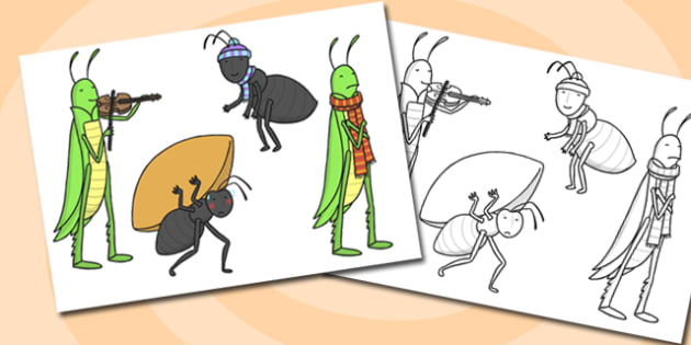 The Ant And The Grasshopper Activities