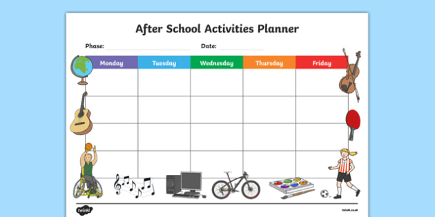 What Are After School Activities