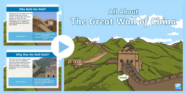 Ks1 All About The Great Wall Of China Powerpoint