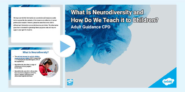 (teacher　CPD　Neurodiversity　Twinkl　Inclusion　made)