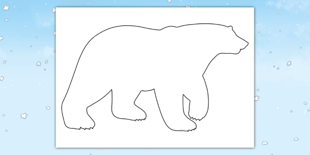 polar-bear-template-teacher-made-twinkl