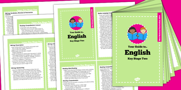 2014 National Curriculum Cards KS2 English (teacher made)