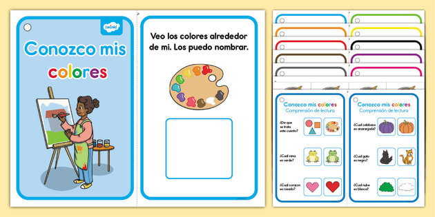 Cuadernillo para aprender los colores