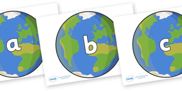 FREE! - Phase 2 Phonemes on Planet Earth (Teacher-Made)