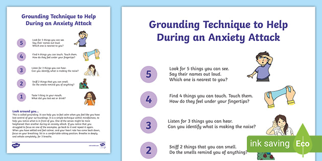 Grounding Technique To Help During An Anxiety Attack 3