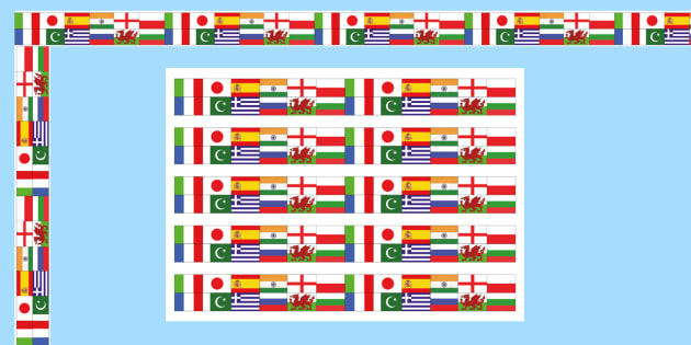 Modern Foreign Languages Display Borders - Modern Foreign Languages Page