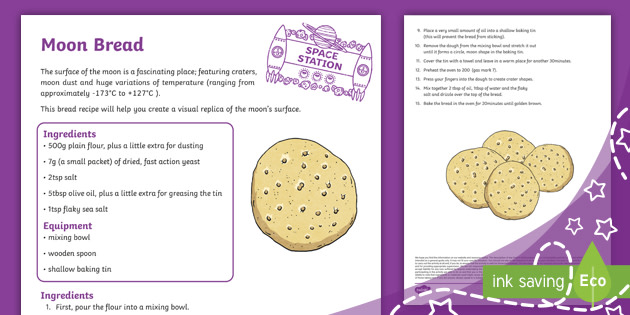 Moon Bread Recipe teacher Made Moon Bread Recipe teacher Made