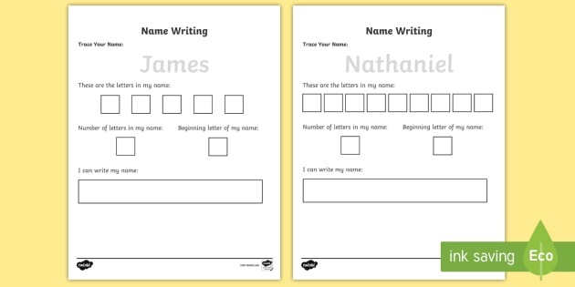 Handwriting Practice Custom Name Writing Worksheet Name Tracing   US T 2547995 Editable Name Writing Practice Activity Sheet Ver 1 