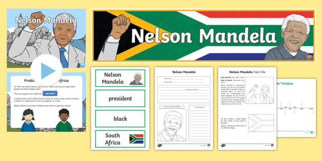 nelson mandela activities twinkl homework help