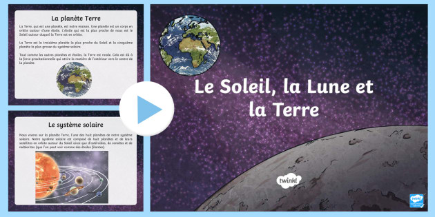 Powerpoint Le Soleil La Lune Et Les Etoiles