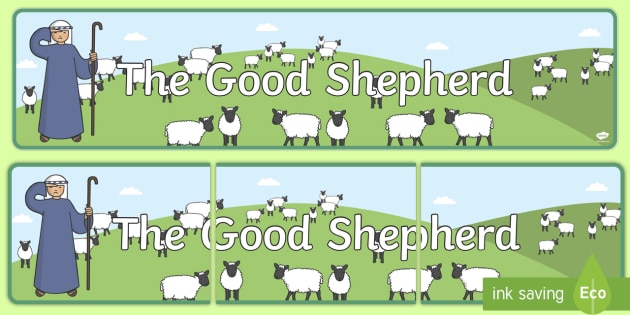 The Good Shepherd Display Banner The Lost Sheep Display Banner