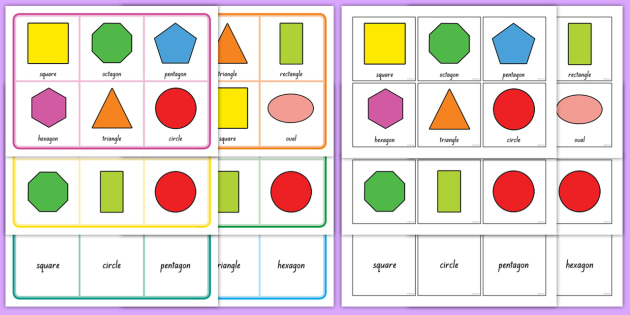 2D Shape Bingo (Teacher-Made) Twinkl, 47% OFF | clc.cet.edu