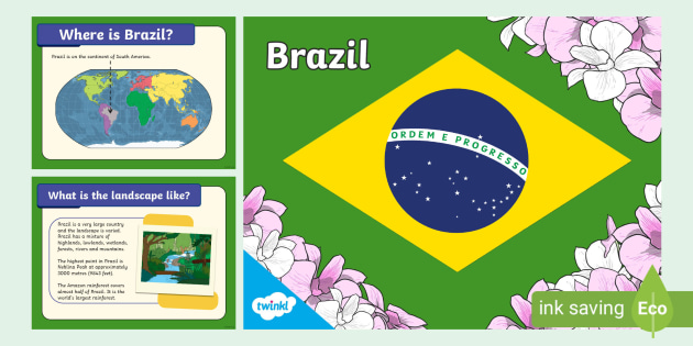 KS1 Brazil Information PowerPoint (teacher made) - Twinkl