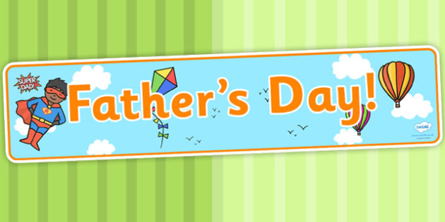 Father S Day Display Banner Header Display Dad Father