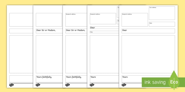 Letter Layout Template from images.twinkl.co.uk