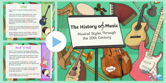 essay about 20th century varied musical styles