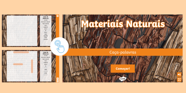 Materiais Naturais – Jogo Interativo (professor feito)