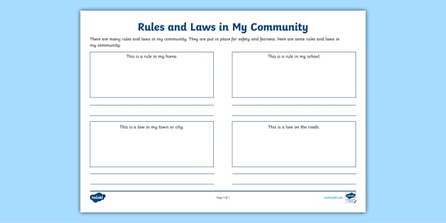 rules-and-laws-in-my-community-activity-sheet-teacher-made