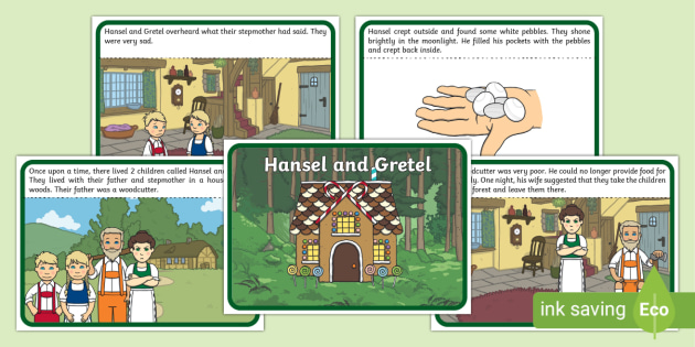 Hansel and Gretel Story Sequencing