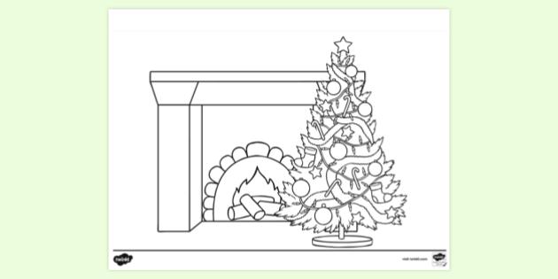 FREE Printable Christmas Colouring Page Colouring Sheets