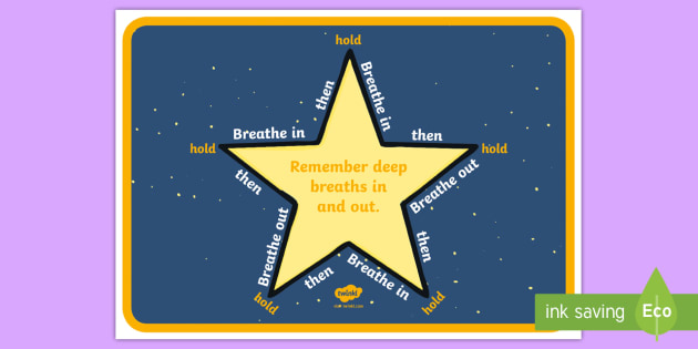 Soothing Star A4 Display Poster (teacher made)