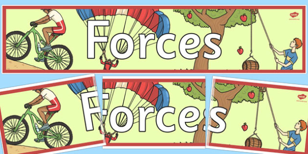 Forces Display Banner Teacher Made