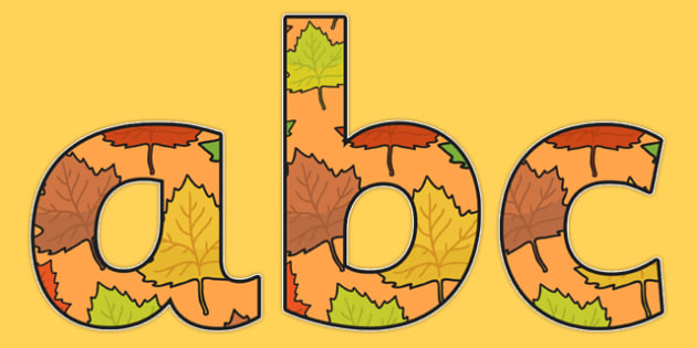 FREE! - Autumn Themed A4 Display Lettering (teacher made)
